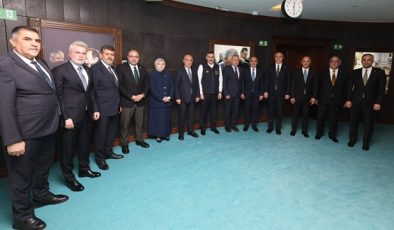 Kahramanmaraş Heyetinden İçişleri Bakanı Mustafa Çiftçi’ye Ziyaret