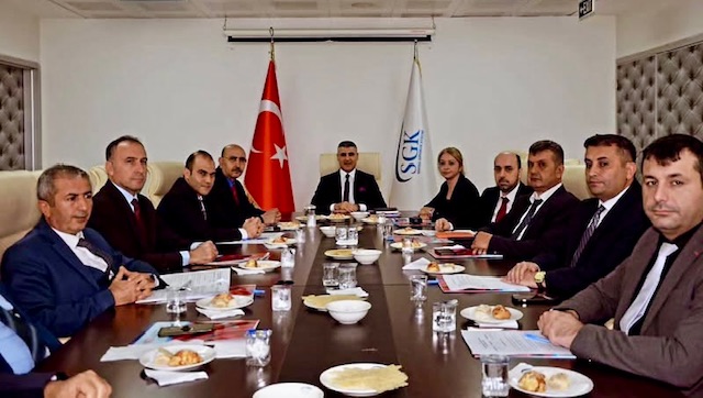 SGK Kahramanmaraş’ta Ekim Ayı İstişare ve Değerlendirme Toplantısı Yapıldı