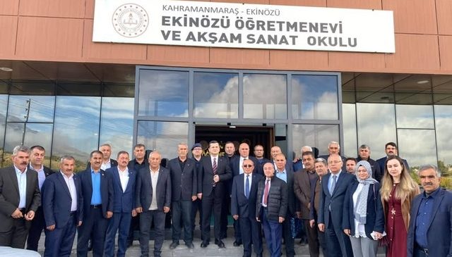 Harun Vicdan, Muhtarlar Günü’nde Ekinözülü Muhtarlarla Buluştu