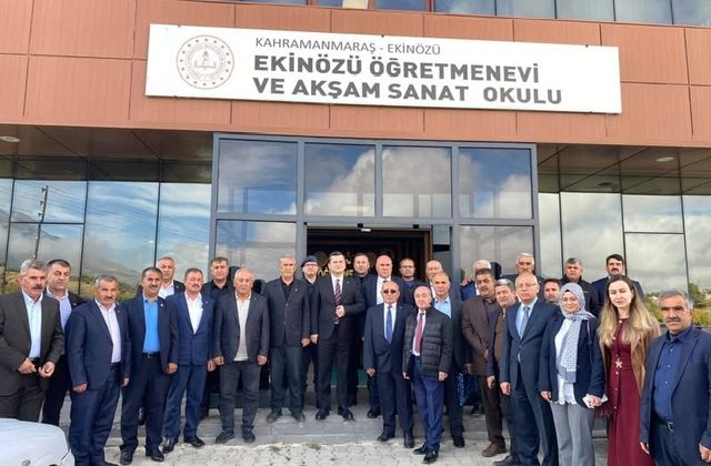 Harun Vicdan, Muhtarlar Günü’nde Ekinözülü Muhtarlarla Buluştu