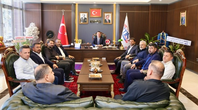 KMTSO’da Bayındırlık ve Teknik Hizmetler Komitesi’nden Mustafa Buluntu’ya Ziyaret