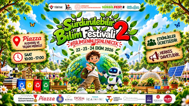 SÜRBİLFEST ile Bilimin Rüzgârı Kahramanmaraş’ta Esecek
