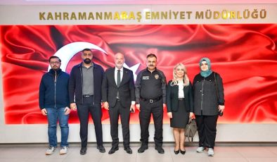 Başkan Ebru Kaya’dan İl Emniyet Müdürü Beyti Kalaycı’ya Hayırlı Olsun Ziyareti