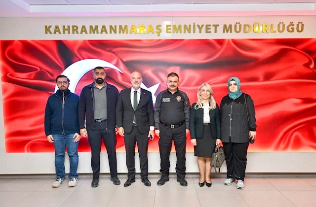Başkan Ebru Kaya’dan İl Emniyet Müdürü Beyti Kalaycı’ya Hayırlı Olsun Ziyareti