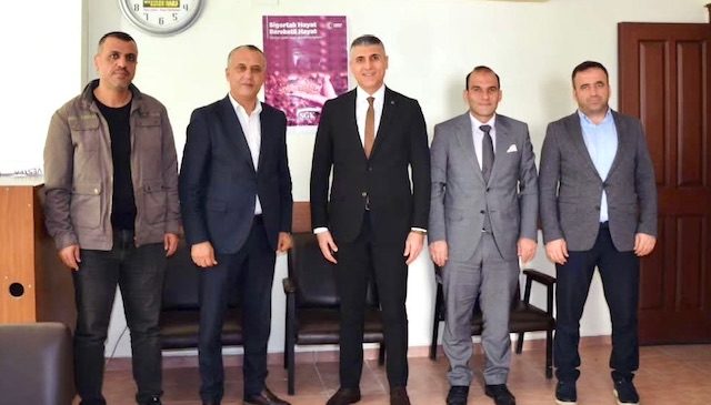 SGK İl Müdürü Karaoğlan’dan Kahramanmaraş Ziraat Odası’na Ziyaret