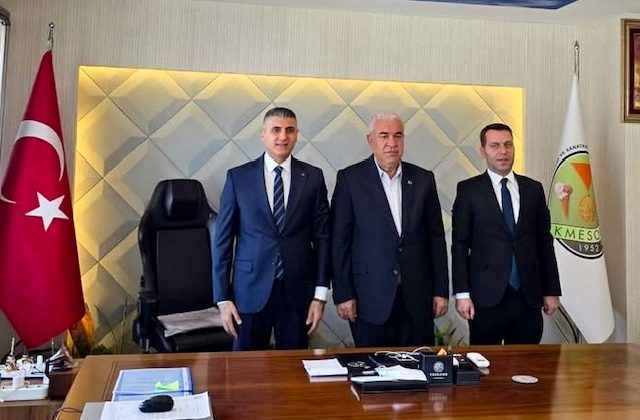 SGK İl Müdürü Hüseyin Karaoğlan’dan KMESOB’a Ziyaret
