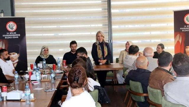 Eczacı Odası Başkanı Ebru Kaya Pazarcık’ta Meslektaşlarıyla Buluştu