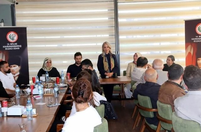 Eczacı Odası Başkanı Ebru Kaya Pazarcık’ta Meslektaşlarıyla Buluştu