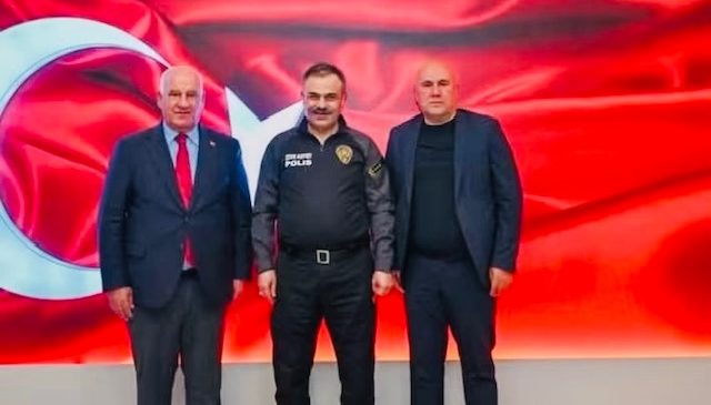 Ekinözü ve Göksun Belediye Başkanlarından Emniyet Müdürü Kalaycı’ya Ziyaret