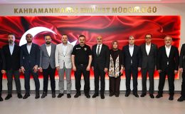 AK Parti İl Başkanı Gül’den Emniyet Müdürü Kalaycı’ya Hayırlı Olsun Ziyareti