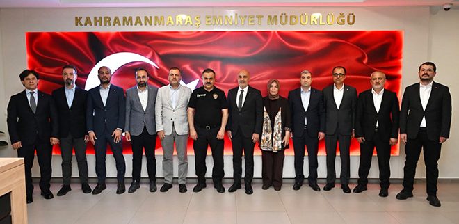 AK Parti İl Başkanı Gül’den Emniyet Müdürü Kalaycı’ya Hayırlı Olsun Ziyareti