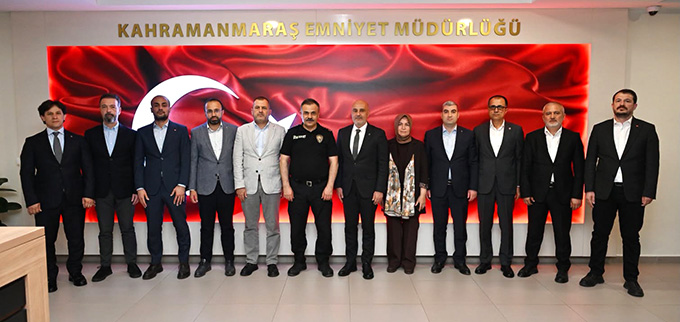 AK Parti İl Başkanı Gül’den Emniyet Müdürü Kalaycı’ya Hayırlı Olsun Ziyareti