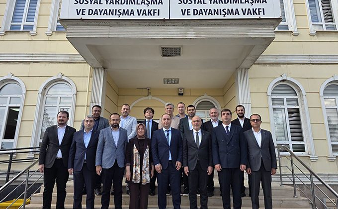 AK Parti İl Başkanı Gül’den SYDV Yöneticilerine Hayırlı Olsun Ziyareti